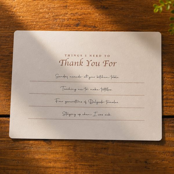 Thank You Card